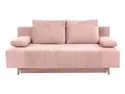BRW тримісний диван Леон розкладний з велюровим ящиком рожевий, Poso 52 Pink/Kronos 52 Pink SO3-LEON-LX_3DL-G2_BACF5A фото thumb №1