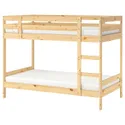 IKEA MYDAL МЮДАЛЬ, каркас 2-ярусного ліжка, сосна, 90x200 см 001.024.52 фото thumb №1