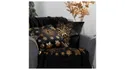 BRW Декоративная подушка Gold Christmas 45x45 см черная 094542 фото thumb №2