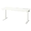 IKEA MITTZON МИТТЗОН, стол / трансф, электрический белый, 140x60 см 695.281.84 фото thumb №2