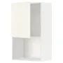 IKEA METOD МЕТОД, шафа навісна для мікрохвильової печ, білий / ВАЛЛЬСТЕНА білий, 60x100 см 395.073.00 фото