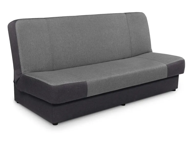 BRW Тримісний диван-ліжко ANIA з ящиком для зберігання сіра тканина, Falcone 21 Silver/Falcone 68 Grey WE-ANIA-3K-G2_BB082F фото №3