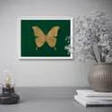 IKEA BILD БИЛЬД, постер, Хрустальная бабочка, 40x30 см 604.361.17 фото thumb №3