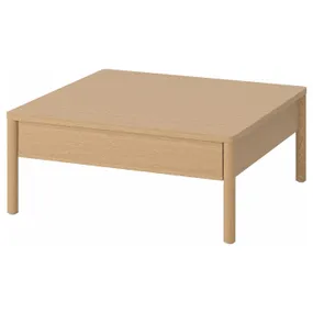 IKEA TONSTAD ТОНСТАД, журнальний столик, дубовий шпон, 84x82 см 104.893.11 фото