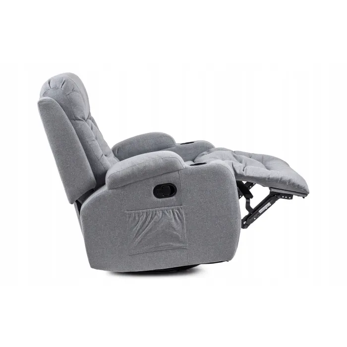 Масажне крісло MEBEL ELITE BOX 2, тканина: Сірий фото №14
