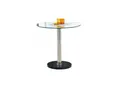 Стеклянный стол обеденный HALMAR CYRYL 80x80 см фото thumb №1