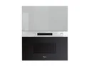 Кухонный шкаф BRW Top Line 60 см с микроволновой печью навесной серый глянцевый, серый гранола/серый глянец TV_GMO_60/72_O_MBNA900-SZG/SP/IX фото thumb №1