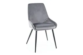 Кресло SIGNAL COBE Velvet, Bluvel 14 - серый фото