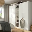 IKEA PAX ПАКС / FORSAND ФОРСАНД, гардероб, белый / белый, 250x60x201 см 294.780.82 фото thumb №2