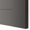 IKEA BERGSBO БЕРГСБУ, дверца с петлями, тёмно-серый, 50x195 см 794.362.40 фото thumb №4