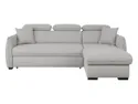 BRW Двосторонній кутовий диван Lopez зі спальним місцем і ящиком для зберігання сірий, Ствол 80 Срібло NA-LOPEZ-URC-G1_BBA5CE фото thumb №1