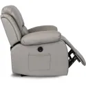 Масажне крісло MEBEL ELITE BONO, екошкіра: сірий фото thumb №13