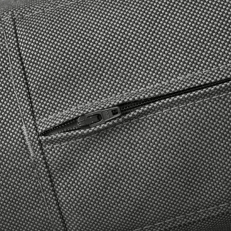 IKEA FRÖSÖN ФРОСОН, чохол подушки для сидіння, темно-сірий зовнішній вигляд, 124x62 см 205.268.79 фото №2