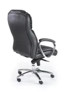 Крісло офісне обертове HALMAR FOSTER, чорний - шкіра фото thumb №2