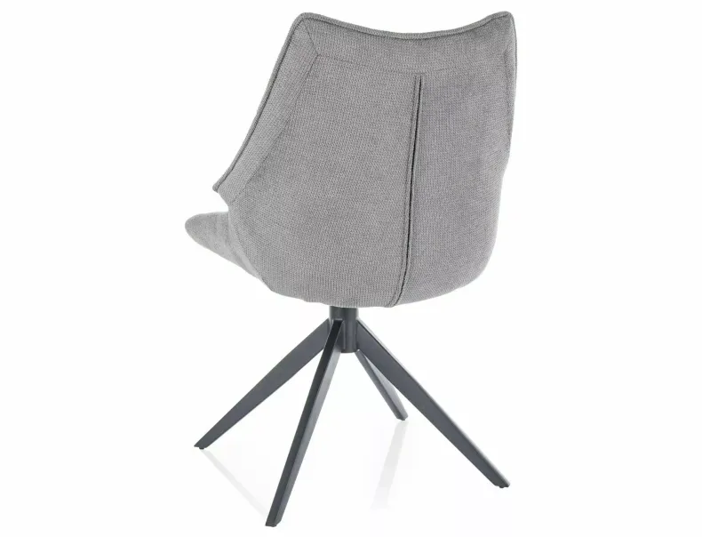 Кухонный стул SIGNAL Coda Vardo, ткань: серый фото №2