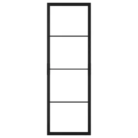 IKEA SKYTTA СКЮТТА, рама розсувних дверцят, чорний, 77x231 см 804.977.32 фото