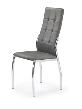 Кухонний стілець HALMAR K209, екошкіра: сірий фото