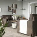 IKEA HYLTARP ХЮЛЬТАРП, 2-місний диван, ГРАНСЕЛЬ сіро-коричневий 094.896.04 фото thumb №2
