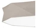 BRW Стельовий стельовий світильник Kantoor 6-точковий тканинний бежевий 087633 фото thumb №2