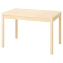 IKEA RÖNNINGE РЁННИНГЕ, раздвижной стол, береза, 118 / 173x78 см 305.074.65 фото thumb №1
