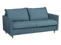 BRW Трехместный диван-кровать Sana велюр синий, Моноли 72 SO-SANA-3F-TK1_BC1177 фото thumb №3