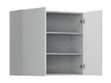 Кухонный шкаф BRW Top Line 80 см двухдверный светло-серый матовый, греноловый серый/светло-серый матовый TV_G_80/72_L/P-SZG/BRW0014 фото thumb №3
