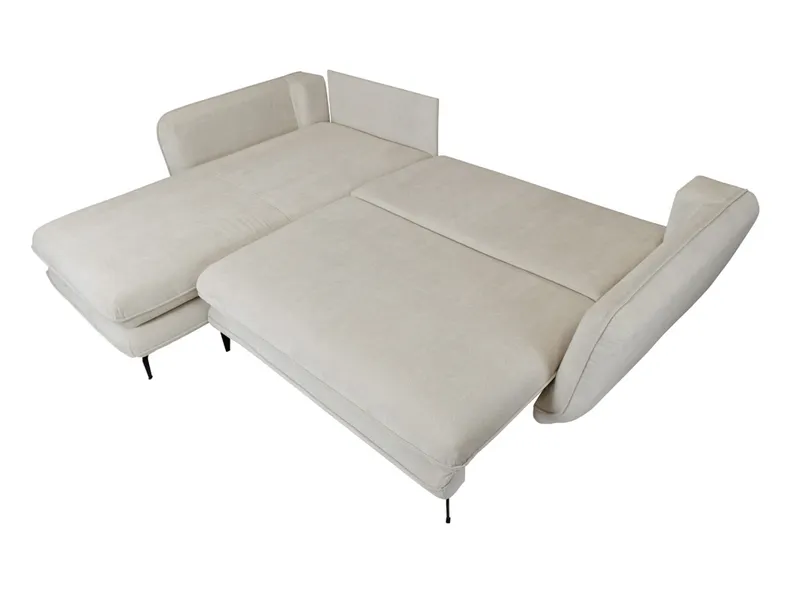 BRW Левосторонний угловой диван Sarius раскладной с ящиком для хранения серый NA-SARIUS-LX_REC.2DL-GC_BBF2D4 фото №7
