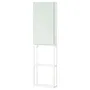 IKEA ENHET ЕНХЕТ, шафа, білий / блідо-сіро-зелений, 40x17x150 см 695.479.22 фото