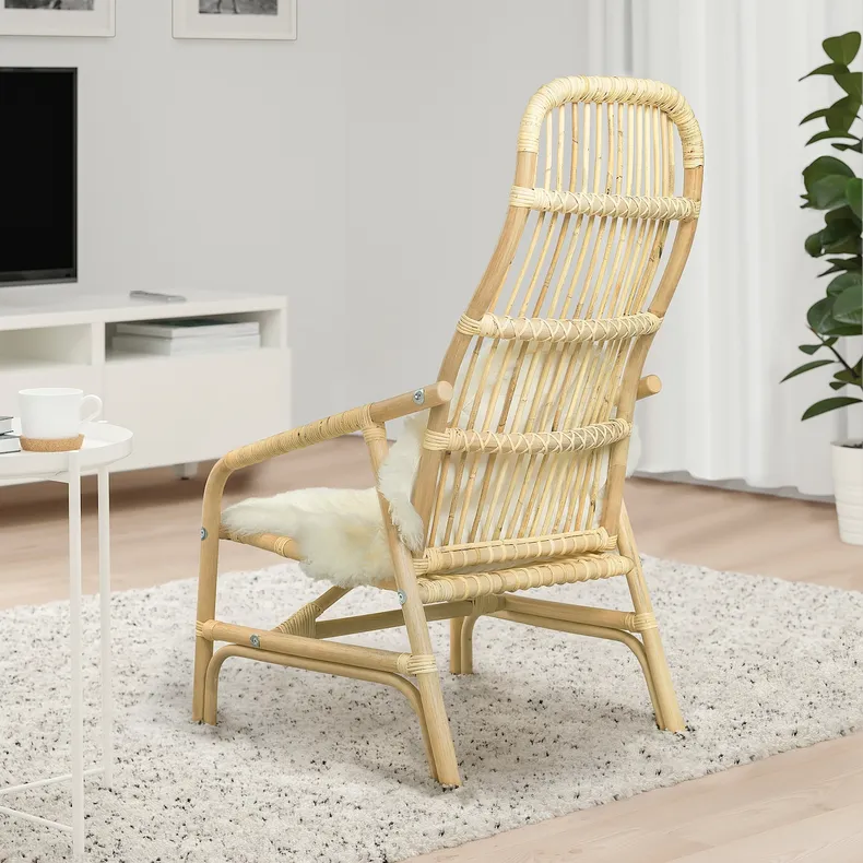 IKEA SALNÖ САЛЬНО, кресло, ротанг 605.007.78 фото №4