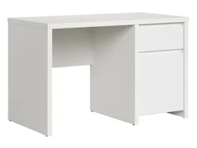 BRW Письмовий стіл BRW KASPIAN 120х65 см, білий / матовий білий BIU1D1S/120-BI/BIM фото