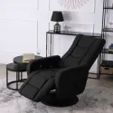 Поворотное массажное кресло MEBEL ELITE SPIKE 2, ткань: черный фото thumb №3