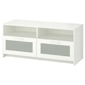 IKEA BRIMNES БРІМНЕС, тумба під телевізор, білий, 120x41x53 см 403.376.94 фото