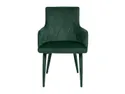 BRW Комплект мягких бархатных стульев 2 шт BRW MERLOT, зеленый SJ180_19_2SZT-ZIELONY фото thumb №3