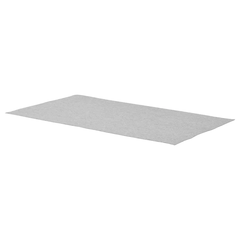 IKEA KOMPLEMENT КОМПЛЕМЕНТ, килимок для шухляди, світло-сірий, 90x53 см 304.055.65 фото №1
