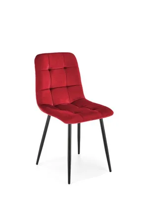 Кухонний стілець HALMAR K526 червоний фото