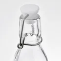 IKEA KORKEN КОРКЕН, пляшка з пробкою, прозоре скло, 15 сл 804.763.34 фото thumb №2