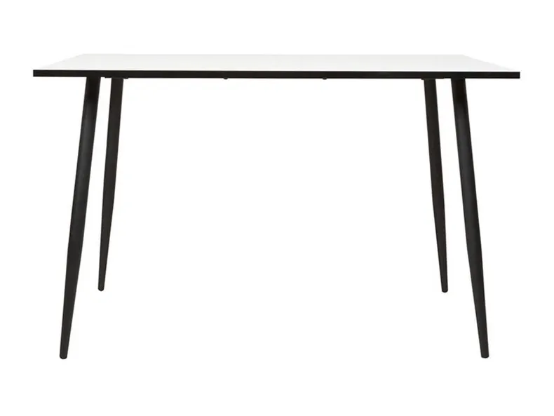 Стол обеденный BRW Saldes, 120х80 см, белый/черный WHITE фото №2