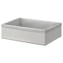 IKEA BAXNA БАКСНА, органайзер, сірий / білий, 26x34x10 см 204.743.66 фото thumb №1