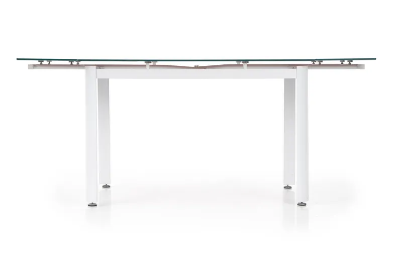 Обеденный стол HALMAR ALSTON 120-180x80 см бежевый/белый фото №6