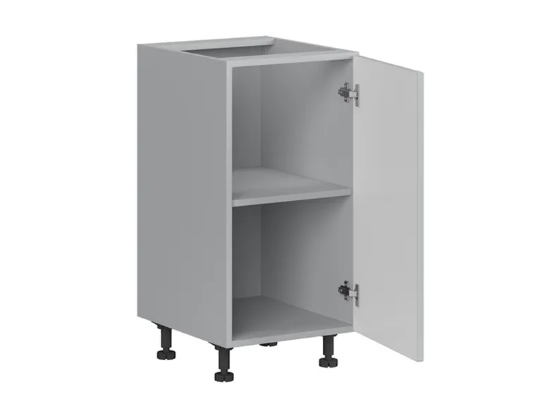 BRW Базовый шкаф Top Line для кухни 40 см правый серый глянец, серый гранола/серый глянец TV_D_40/82_P-SZG/SP фото №3