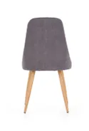 Кухонний стілець HALMAR K285 темно-сірий фото thumb №2