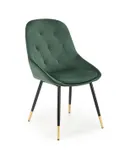 Кухонний стілець HALMAR K437 темно-зелений фото thumb №1