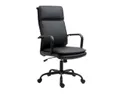 BRW Офисное кресло Elektor из экокожи черного цвета OBR-ELEKTOR_CZARNY фото thumb №1
