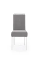 Кухонний стілець HALMAR білий/сірий фото thumb №6