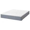 IKEA NORDLI НОРДЛІ, каркас ліжка з відд д / збер і матрац, білий / ВОГСТРАНДА жорсткий, 140x200 см 595.376.88 фото thumb №7