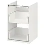 IKEA ENHET ЕНХЕТ, підлогова шафа під раковин з 2 шухл, білий, 40x40x60 см 004.405.13 фото