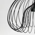 IKEA KALLFRONT КАЛЛЬФРОНТ / HEMMA ХЕММА, підвісний світильник, чорний, 52 см 395.638.81 фото thumb №4