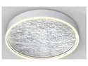BRW Стельовий світлодіодний світильник бордо зі сріблястим диммером 091078 фото thumb №2