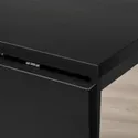 IKEA NORDVIKEN НОРДВІКЕН, стіл відкидний, чорний, 74/104x74 см 703.687.16 фото thumb №4
