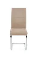 Кухонний стілець HALMAR K85 хром/капучино фото thumb №5